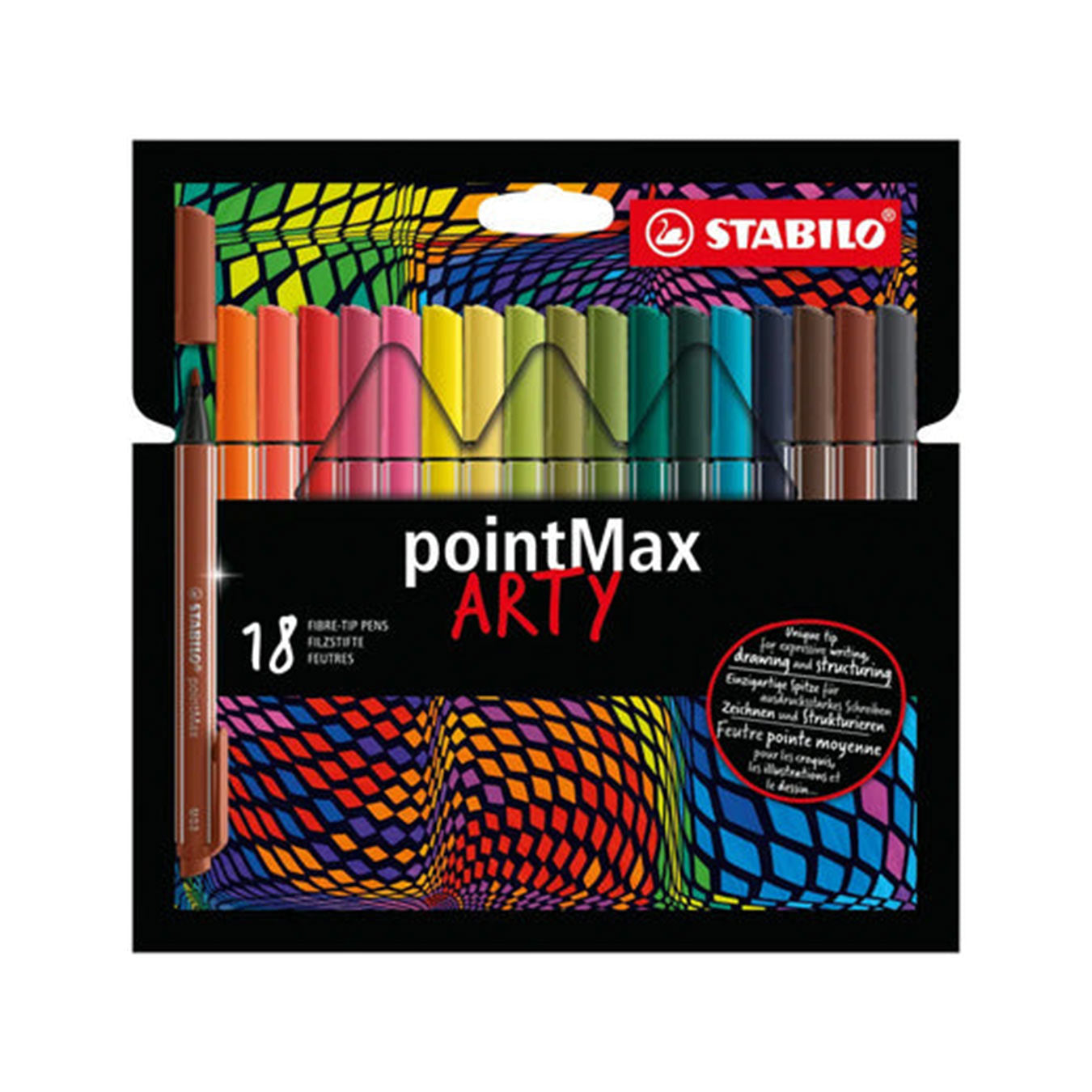 Stabilo Pointmax Arty Set of 18 Colors Stabilo