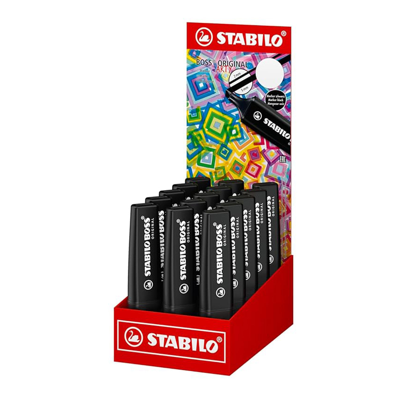 STABILO BOSS ORIGINAL Highlighter - Set of 15 Stabilo