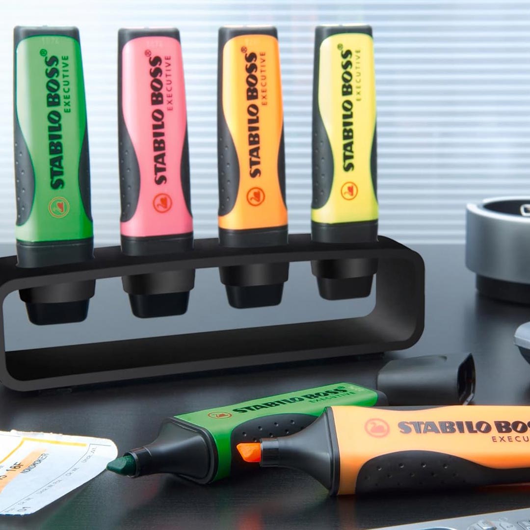 Stabilo | Boss Executive | Highlighter | Pack of 4 Stabilo