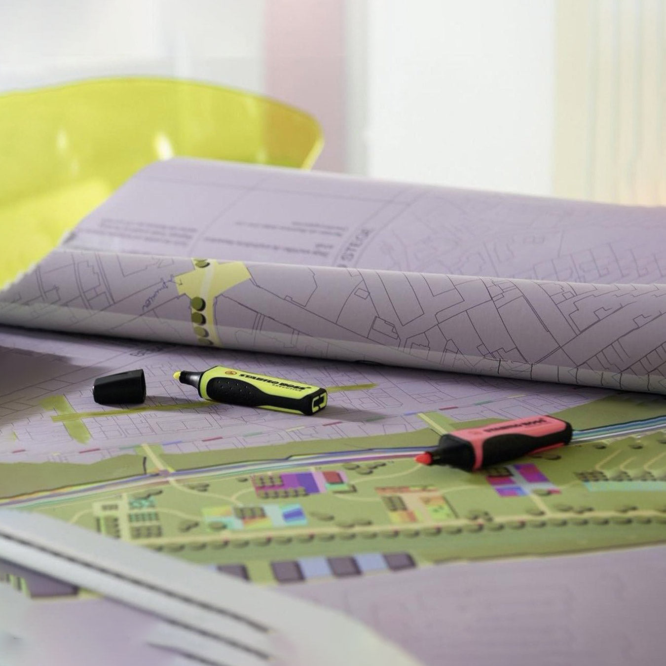 Stabilo | Boss Highlighter Pen| Executive Series | Green | 1 Piece Stabilo