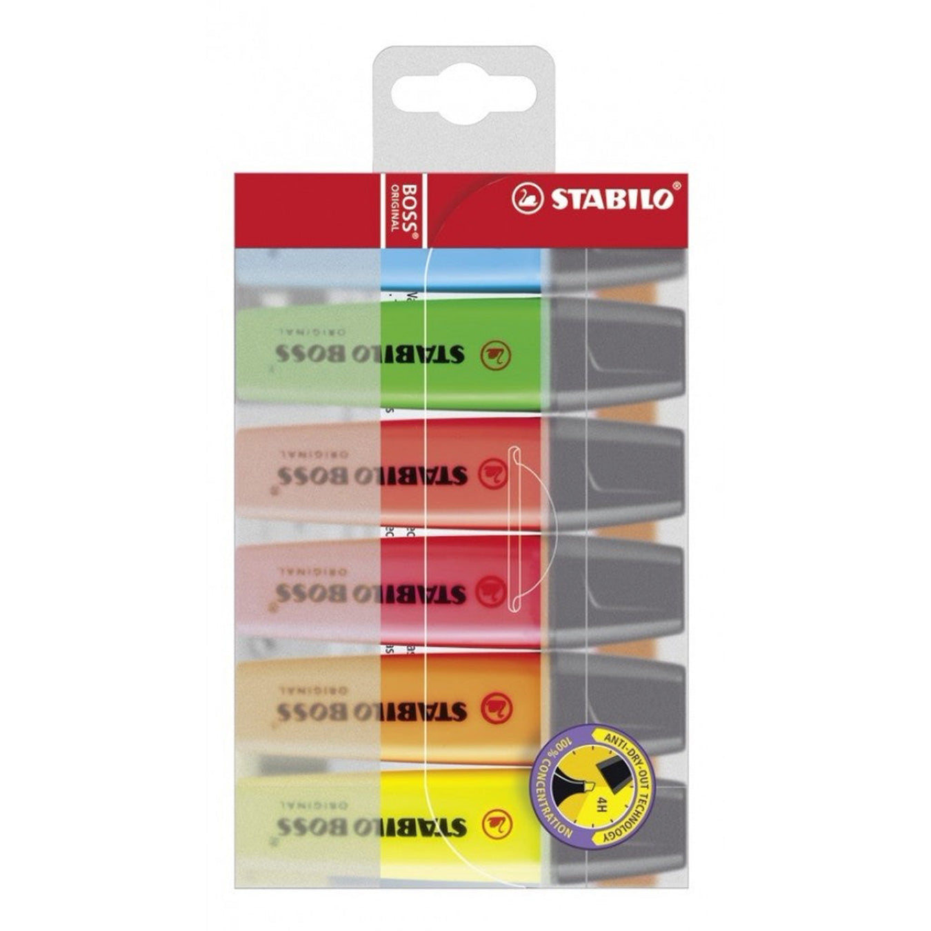 Stabilo | Boss | Highlighter | Wallet Of 6 Colors Stabilo