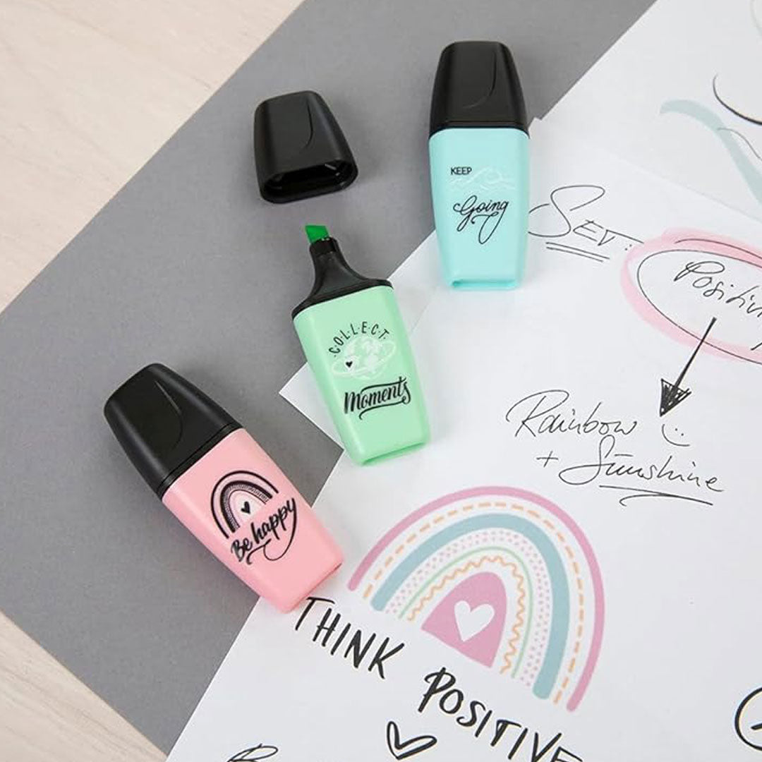 Stabilo | Boss | Mini Pastellove | Highlighter Pen | Pack of 6 | Assorted Colours Stabilo