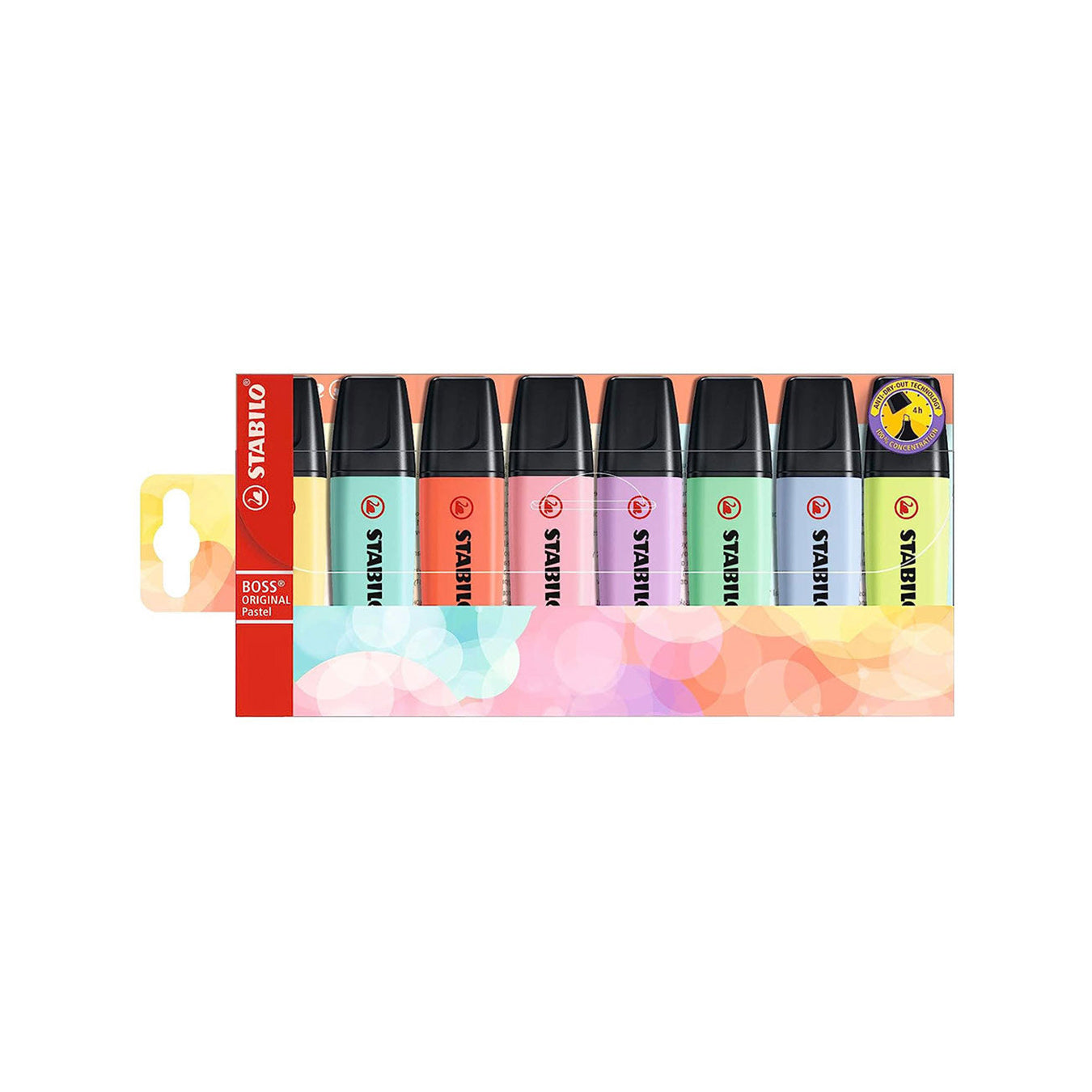 Stabilo | Boss Original | Pastel | Pack Of 8 Pcs | Highlighter Pen Stabilo