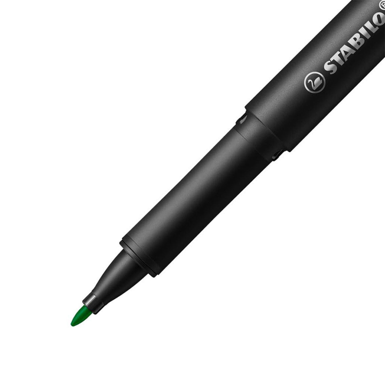 Stabilo | dr!ver Series | Premium Fineliner | 0.8mm | Medium | Green Stabilo