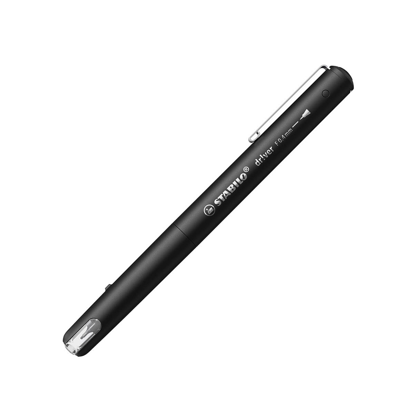 Stabilo | dr!ver Series | Premium Fineliner & Felt Tip | Pack of 4 | 0.4 MM | Black, Blue, Green, Red Stabilo
