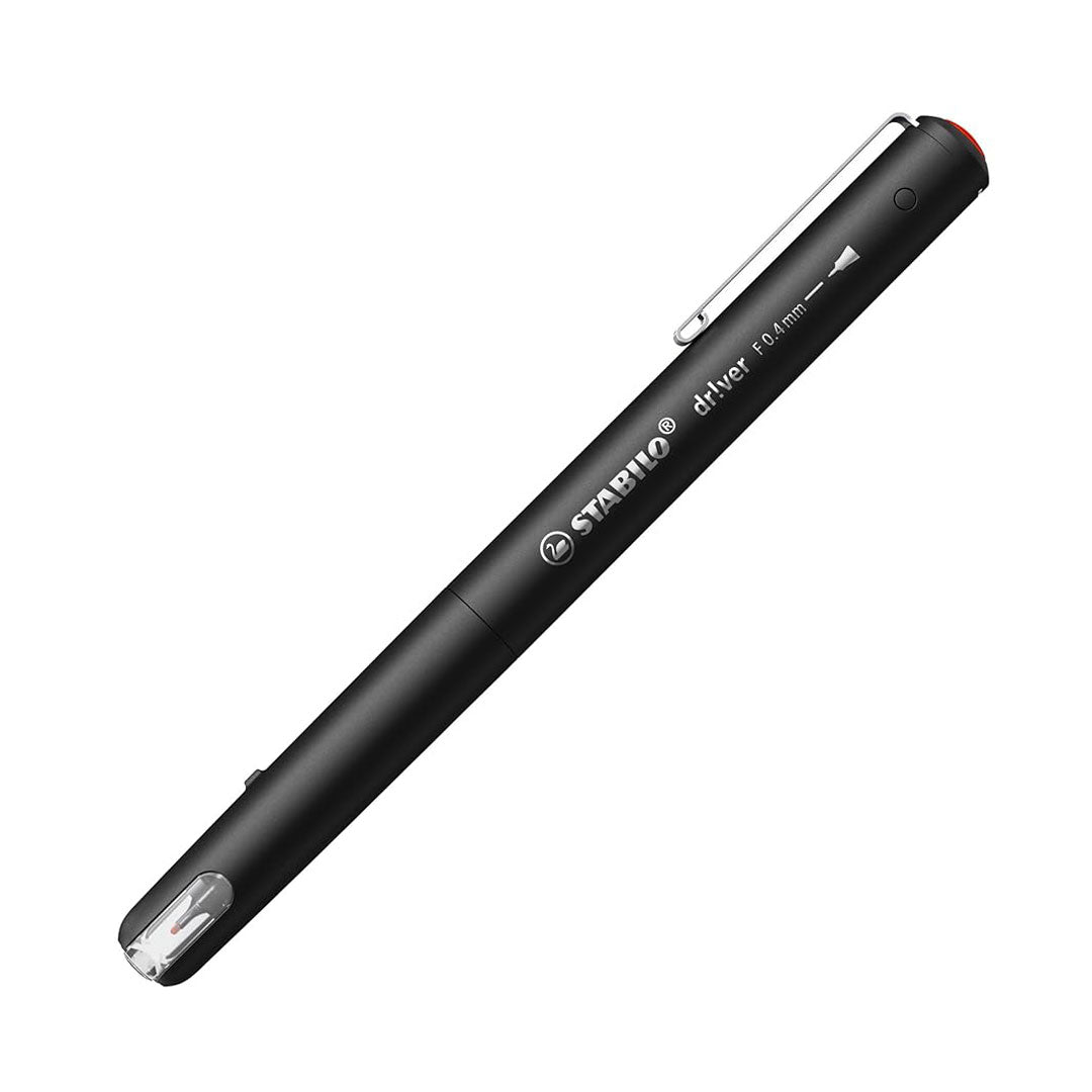 Stabilo dr!ver Premium Fineliner Red – Fine Nib, Pack of 5 Stabilo