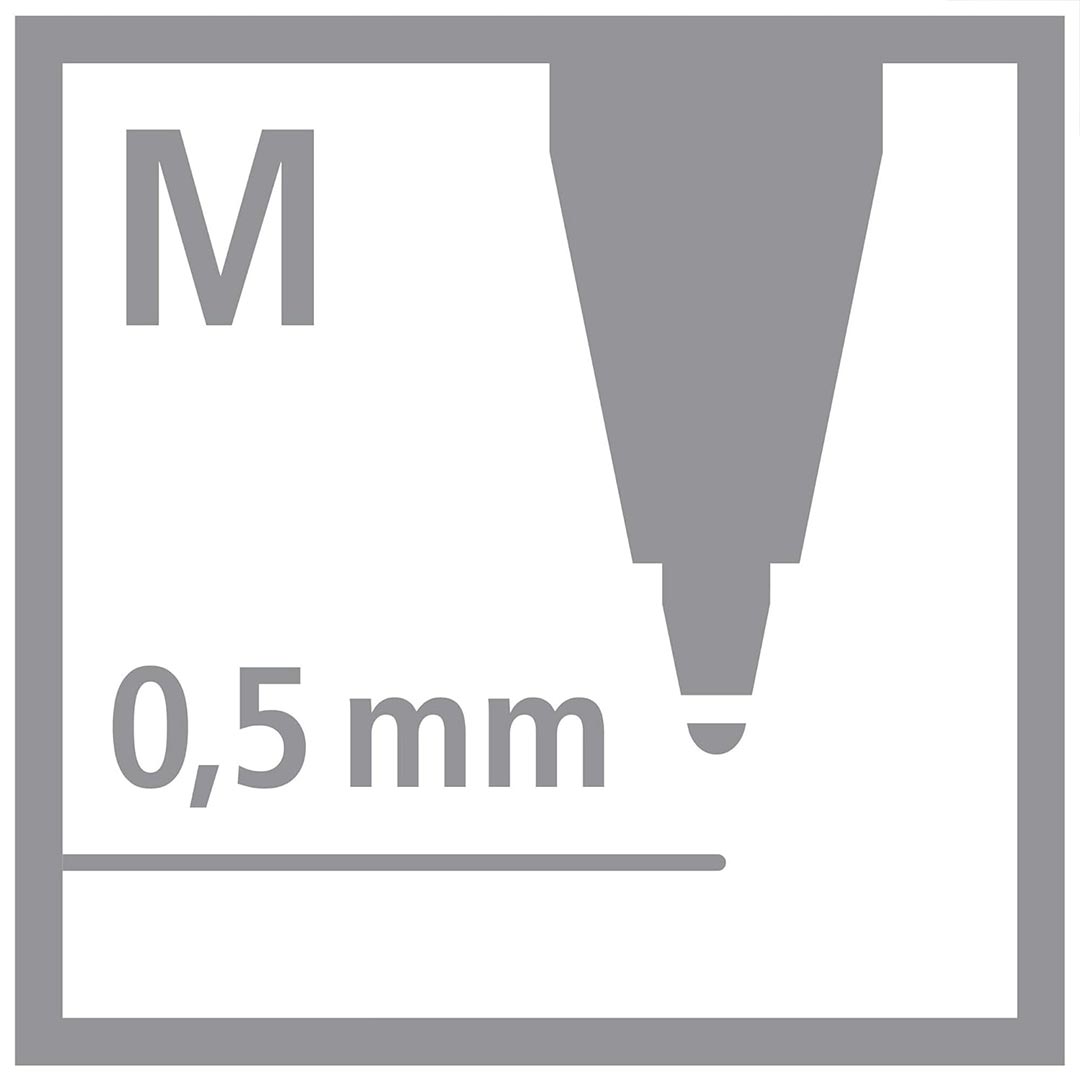 Stabilo | Flow | Ballpoint Pen | Forest | Pack of 1 | Including Blue Refill | 0.5mm Stabilo