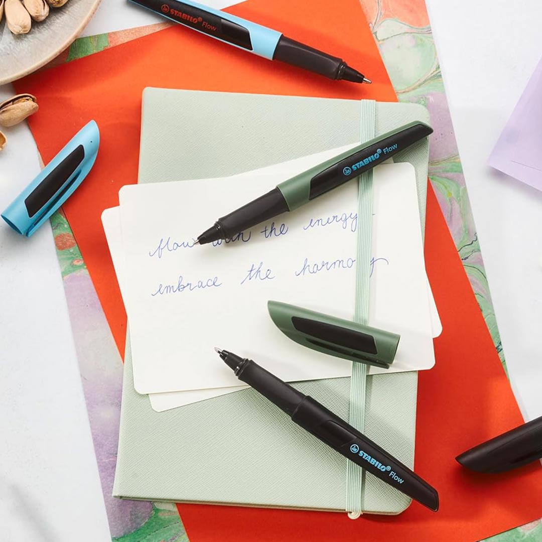 Stabilo | Flow | Ballpoint Pen | Light Blue Stabilo