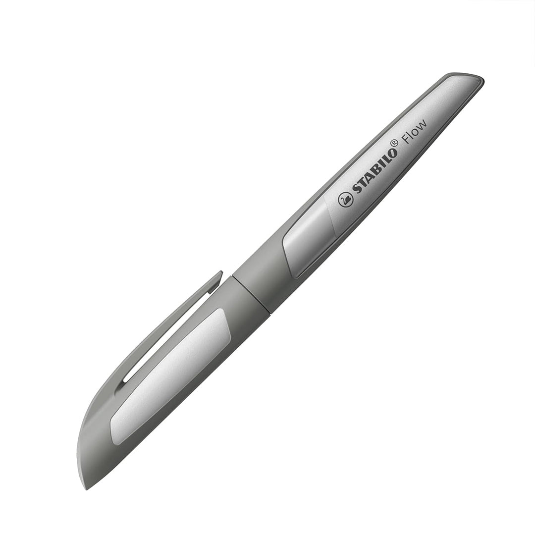 Stabilo | Fountain Pen | Flow Monochrome | Medium Nib | Grey Stabilo