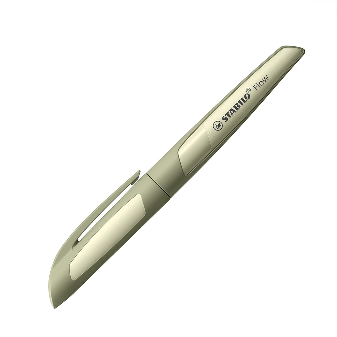 Stabilo | Fountain Pen | Flow Monochrome | Medium Nib | Khaki Stabilo
