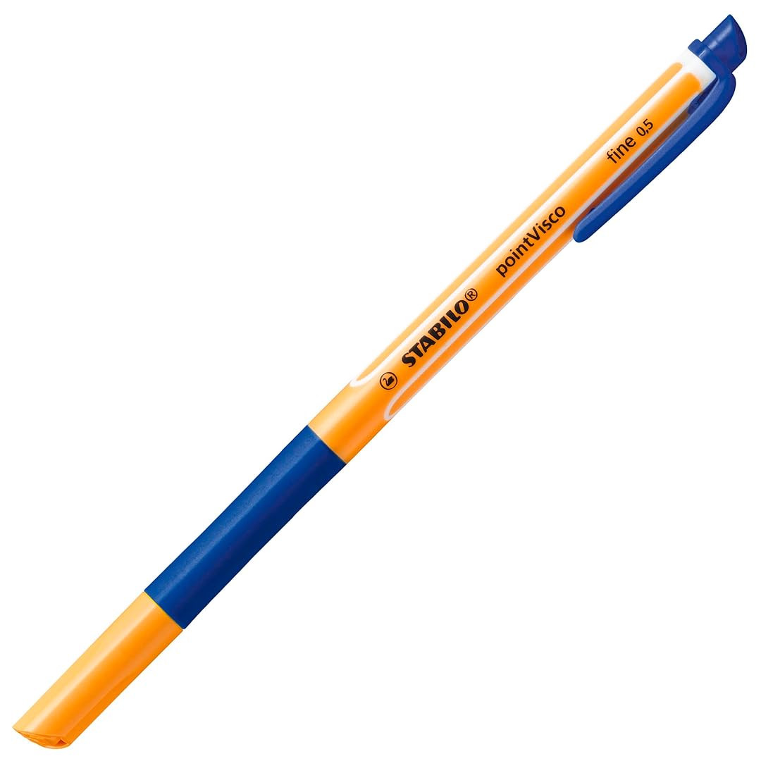Stabilo | Gel Roller Ball Pen | Point Visco | Wallet Of 4 Stabilo