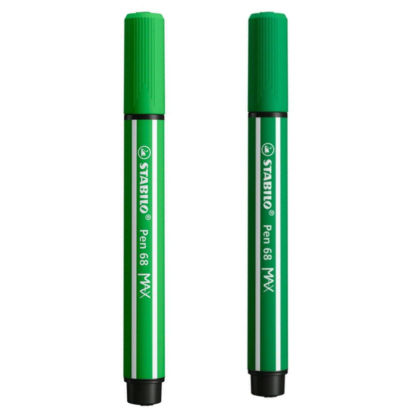 Stabilo | Pen 68 | Max Arty | Dark Green And Light Green | Pack of 2 Stabilo