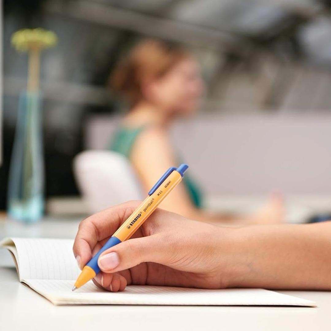 Stabilo | Pointball | Ballpoint Pen | Multicolored | Pack Of 6 Stabilo