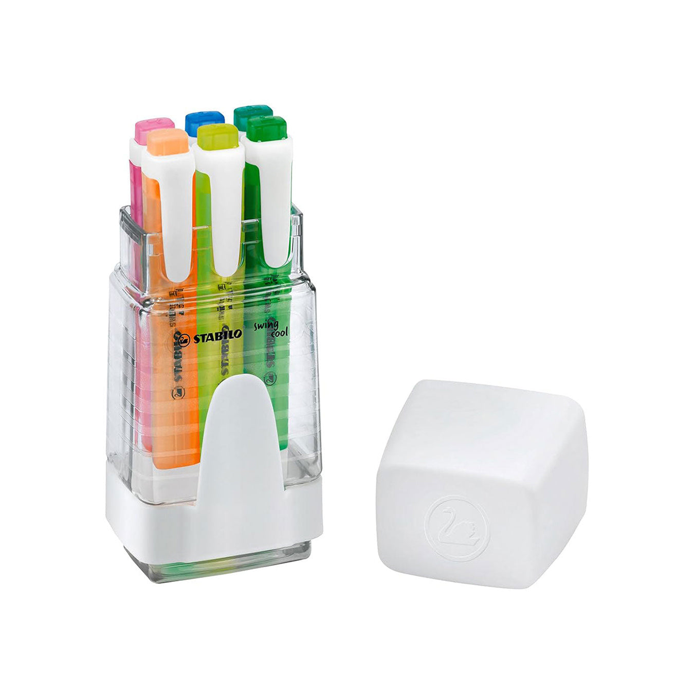 Stabilo | Swing Cool | Assorted Colours | Box Of 6 | Highlighter Pen Stabilo