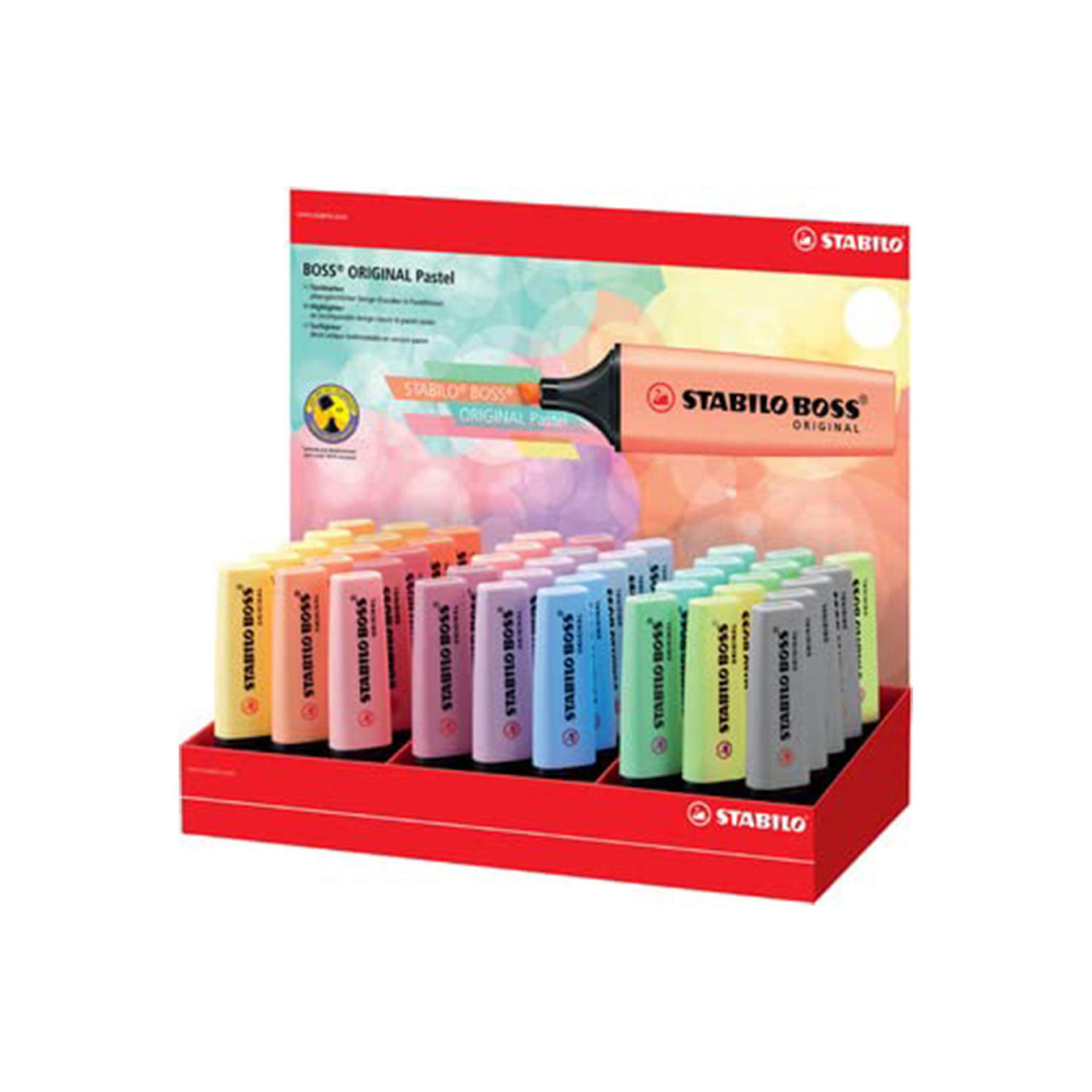 STABILO Swing Cool Pastel Highlighter Set of 45 Stabilo