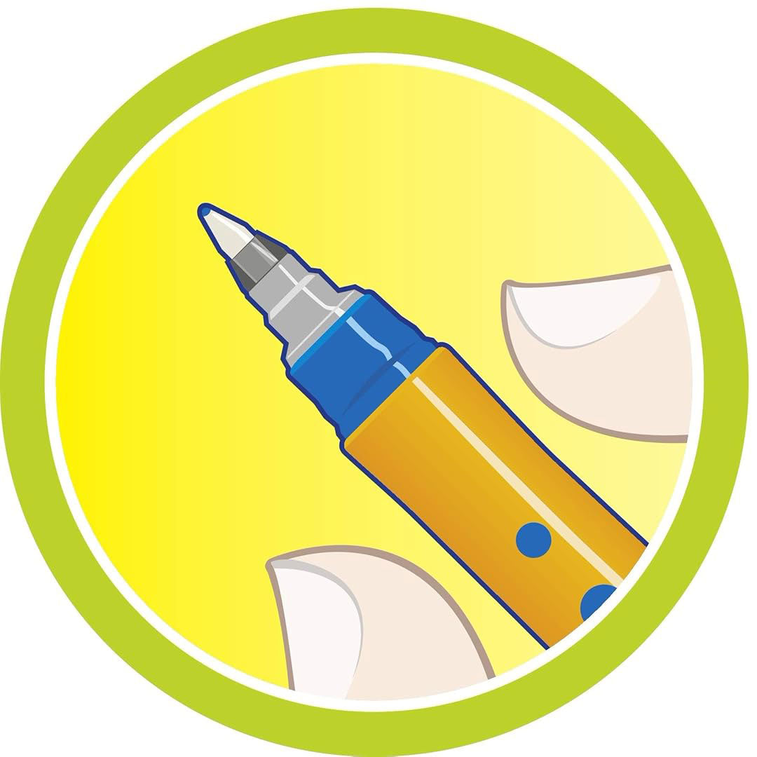 Stabilo | Worker+ | Roller Ball | Medium | Wallet of 4 | Assorted Colours Stabilo