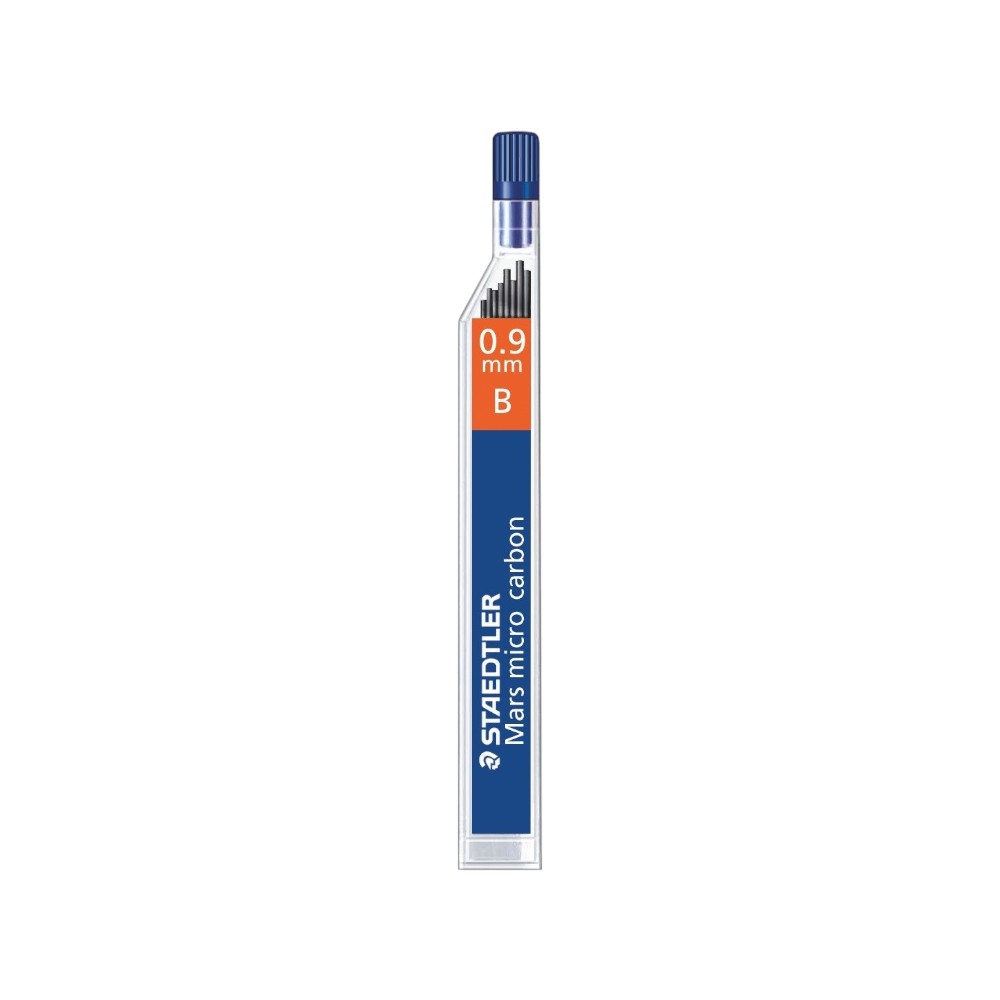 Staedtler Mars Micro Carbon Lead B 0.9mm - Extra-dark strokes for artistic sketches