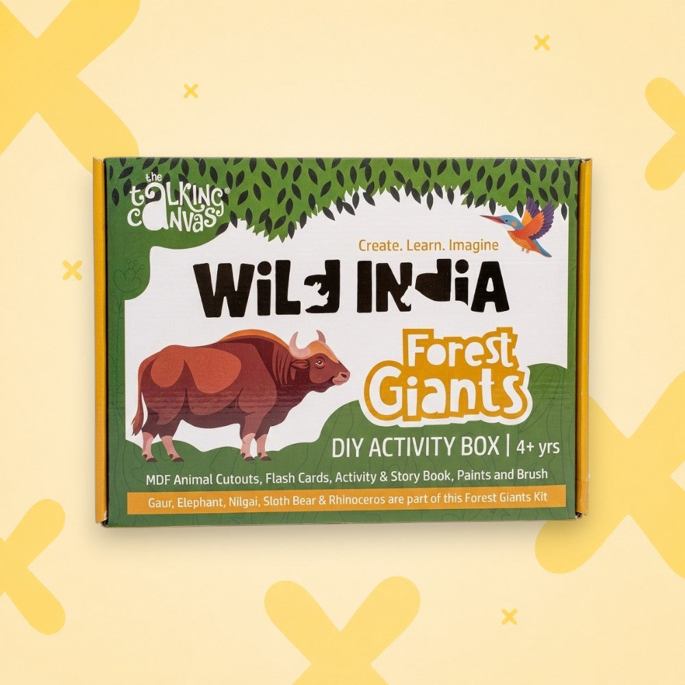 Wild India DIY Activity Kit for Kids - Forest Giants - ttc wild india forestgiants online front