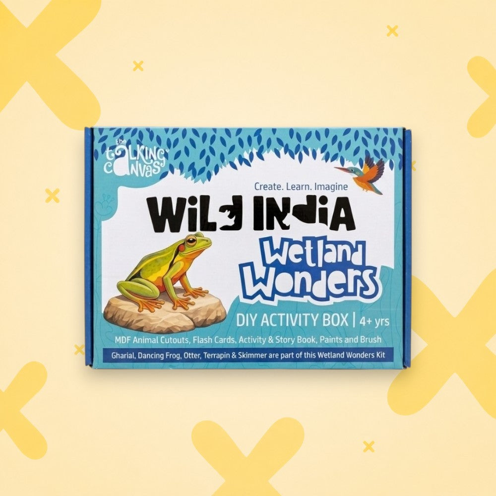 Wild India DIY Activity Kit for Kids - Wetland Wonders - ttc wild india wetlandwonders online front