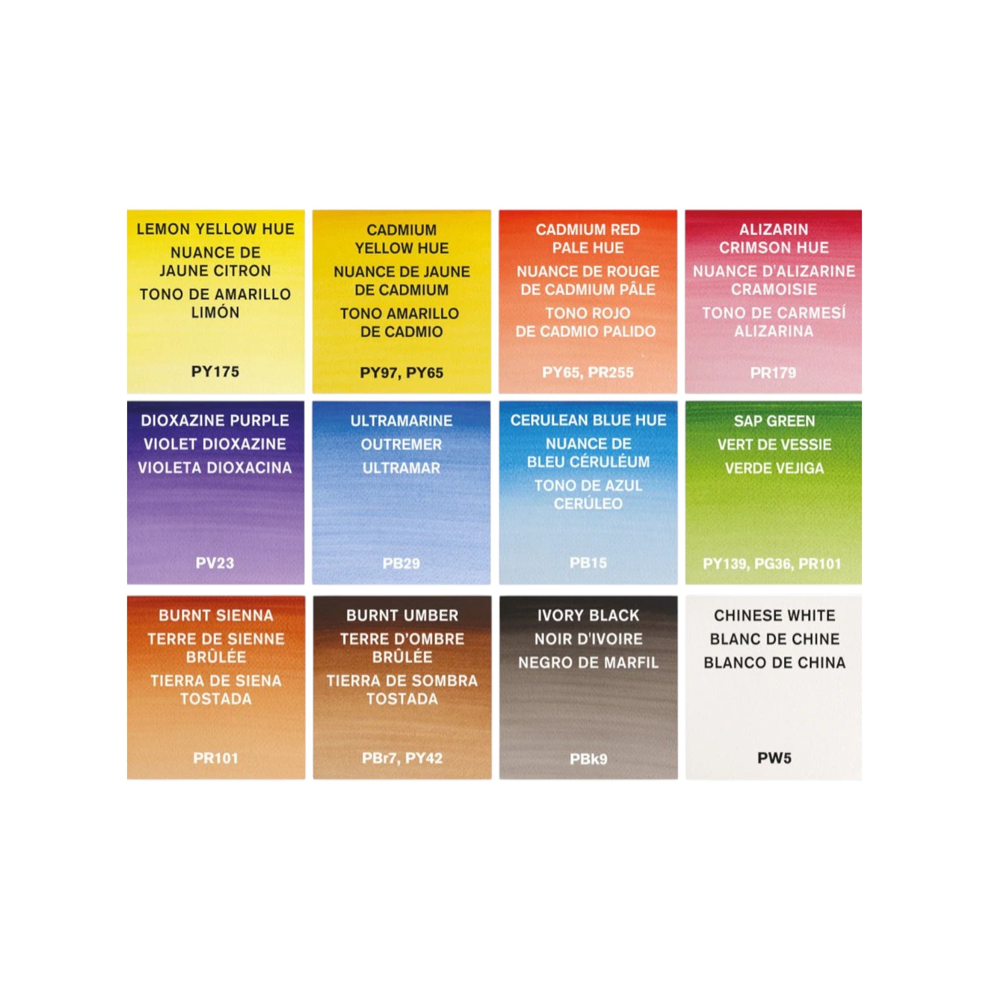 Winsor & Newton Cotman Water Colours Set - 12 x 8ml Tubes