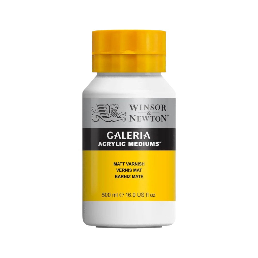 Winsor & Newton Galeria Acrylic Matt Varnish - 75ml,250ml & 500ml