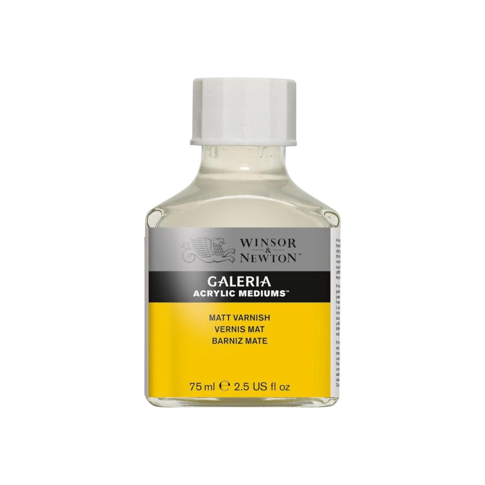 Winsor & Newton Galeria Acrylic Matt Varnish - 75ml,250ml & 500ml