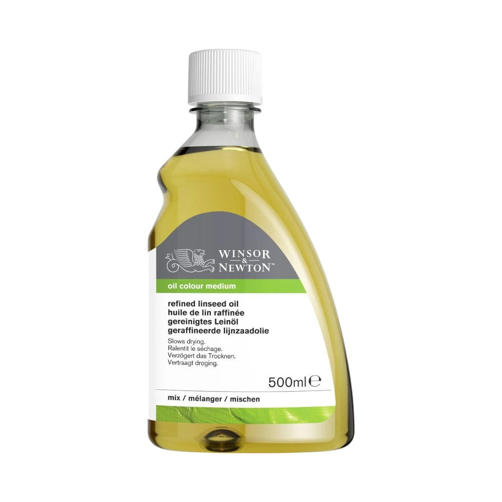 Winsor & Newton Refined Linseed Oil - Oil Colour Medium