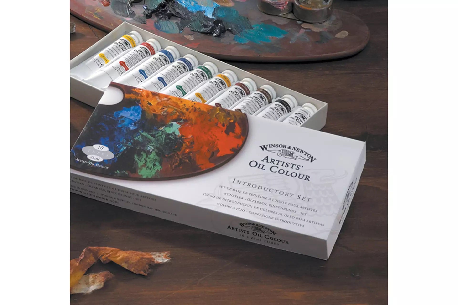 Winsor and Newton Artists Oil Colour Intro Set - 10 Tubes x 21ml
