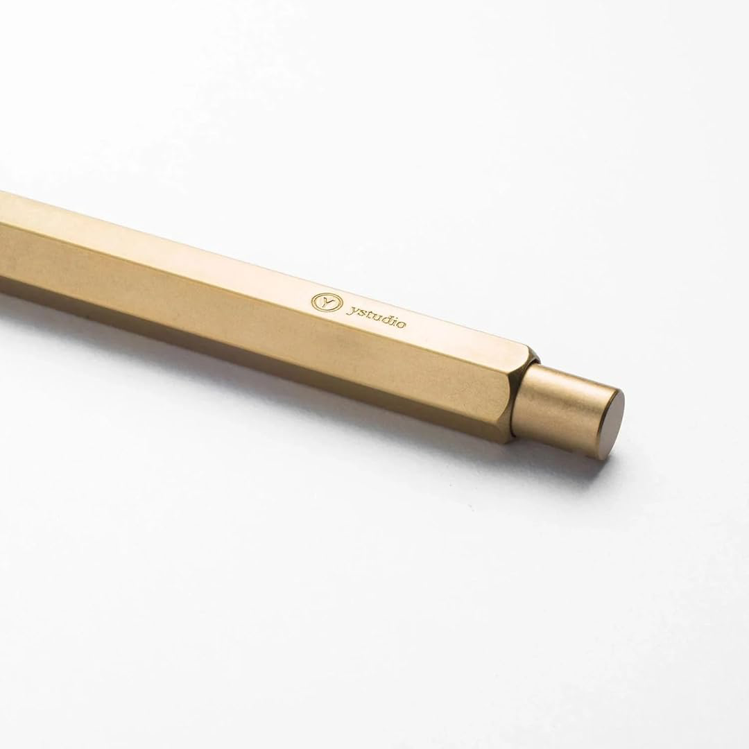 Ystudio | Classic Revolve | Sketching Pencil  | 2.0 mm | Brass YSTUDIO