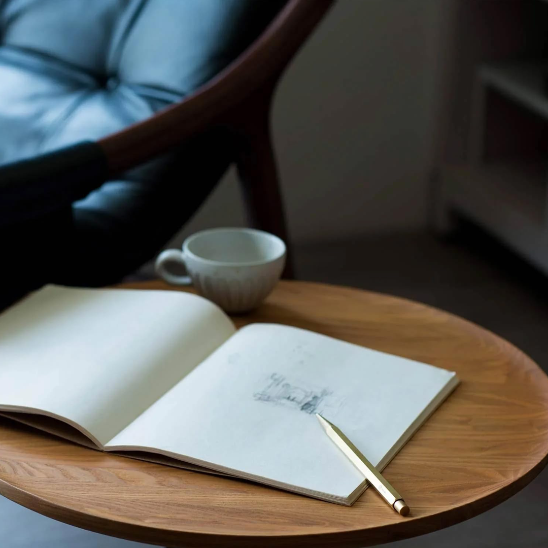 Ystudio | Classic Revolve | Sketching Pencil  | 2.0 mm | Brass YSTUDIO