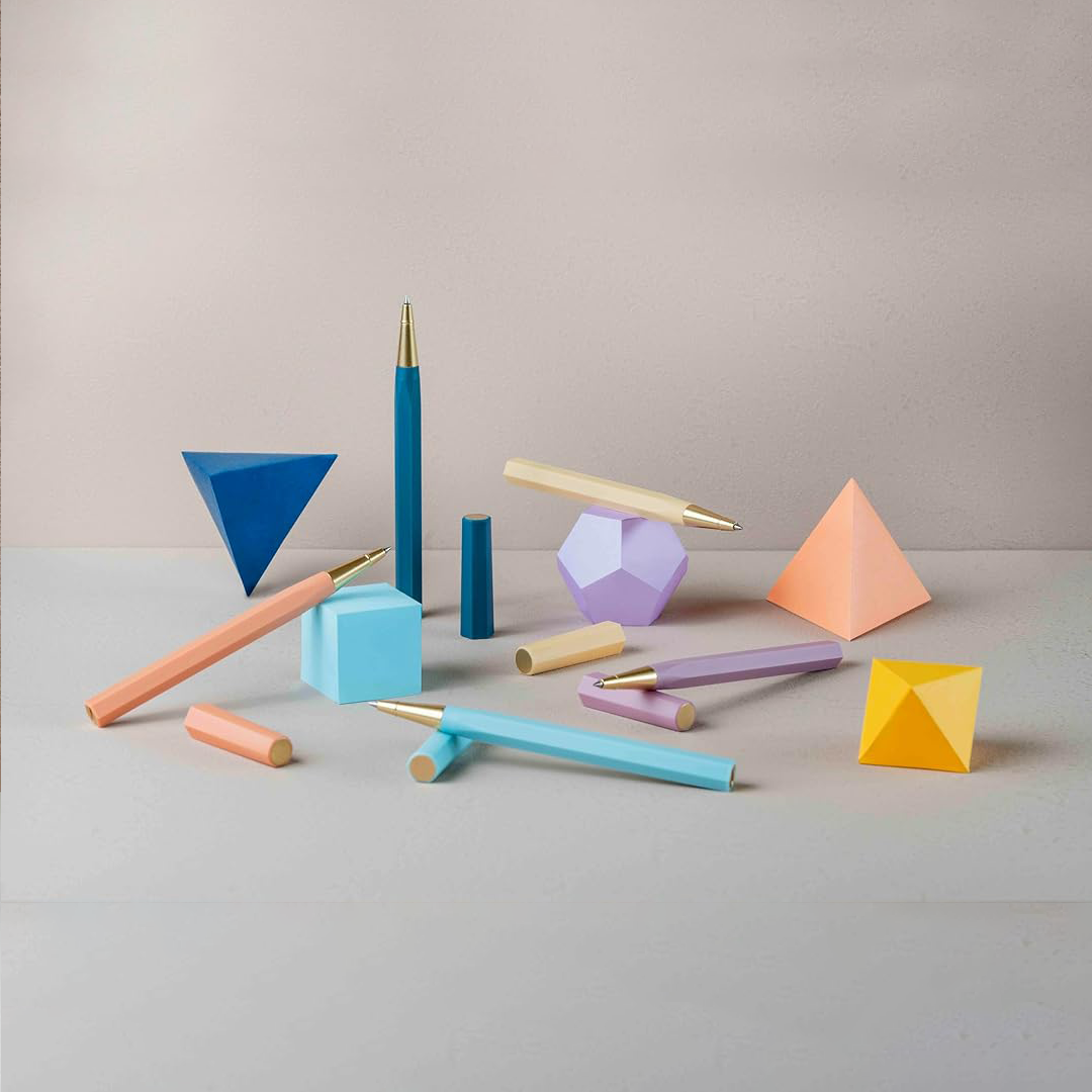 Ystudio | Glamour Evolve | Sustainable |  Rollerball Pen | Sea Indigo YSTUDIO