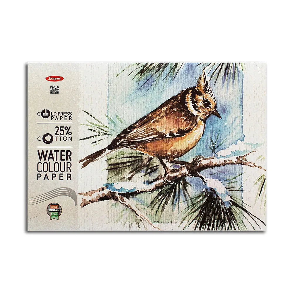 Anupam Watercolour 25% Cotton Cold Pressed - Canvazo