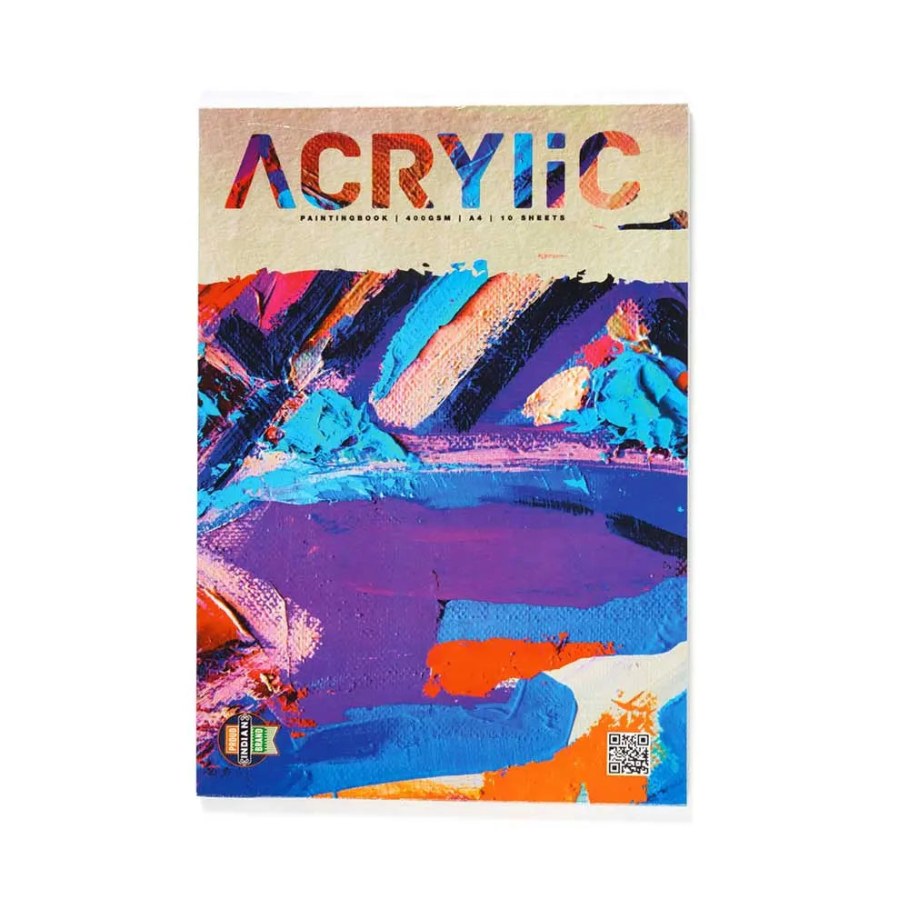 Anupam Acrylic Paper Pad / Book - 400 GSM Anupam