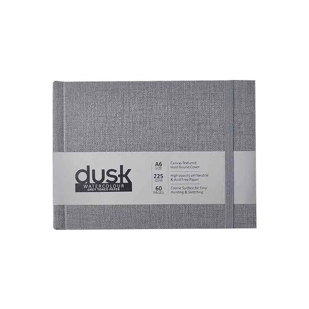 Anupam Dusk Grey Toned Water Colour Paper Cold Pressed Hardbound Book 225 GSM Anupam