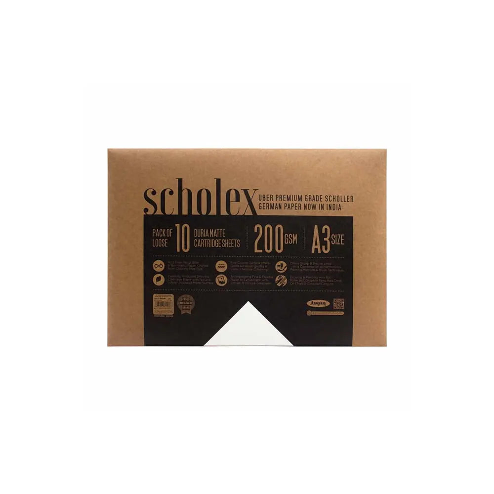 Anupam Scholex Loose Sheets 200 GSM (Drawing Paper) Anupam