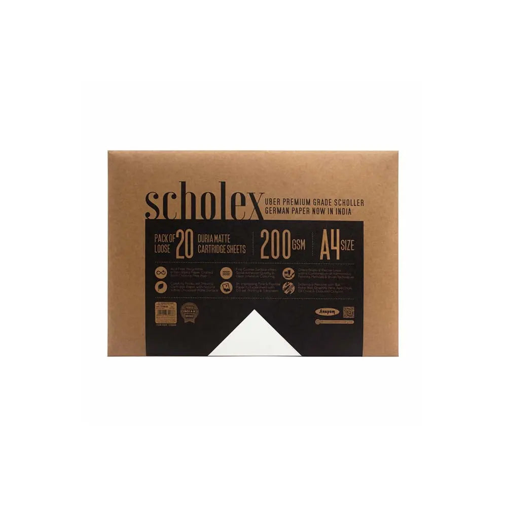 Anupam Scholex Loose Sheets 200 GSM (Drawing Paper) Anupam
