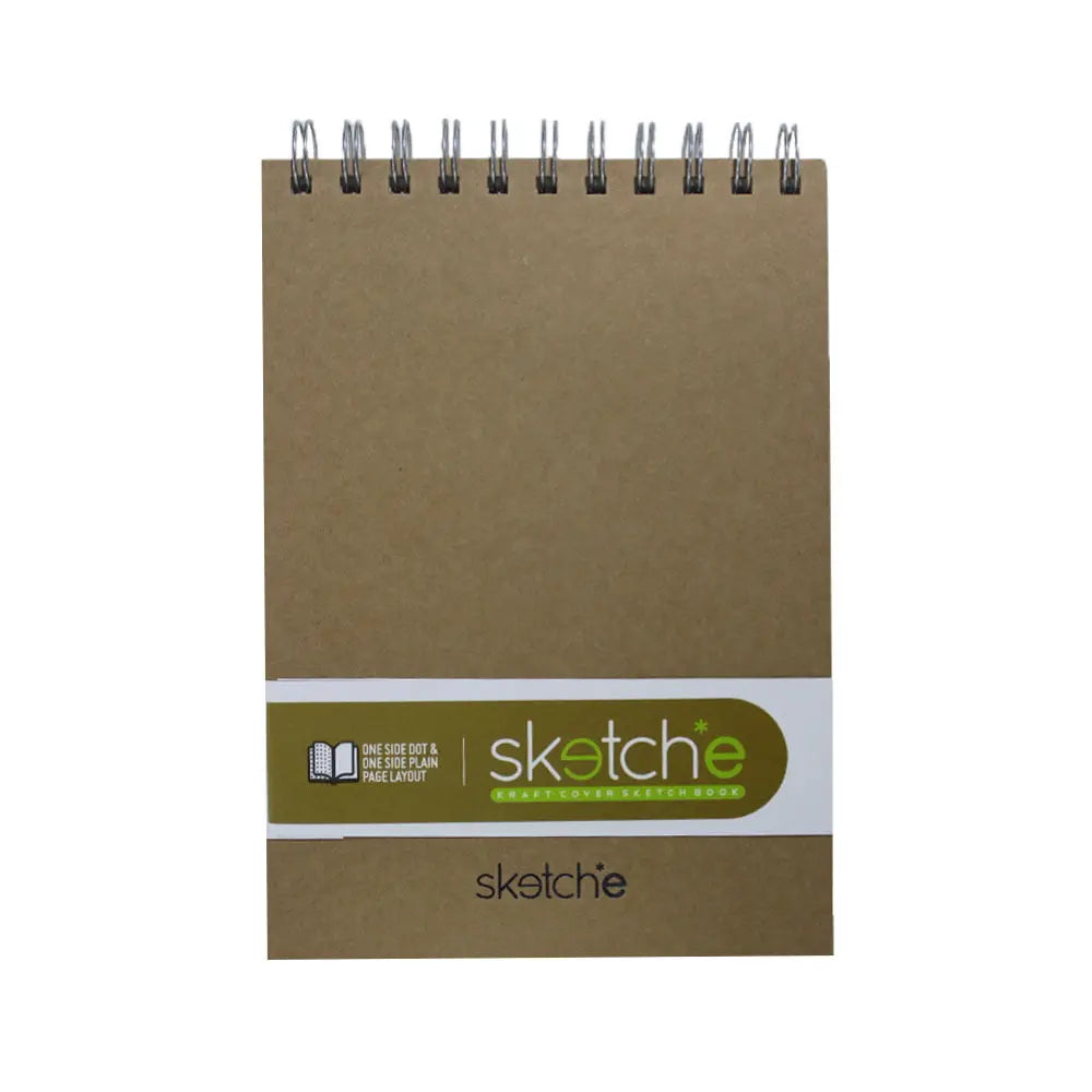 Anupam Sketche WireO Sketch Book - 140gsm Cartridge Paper Anupam
