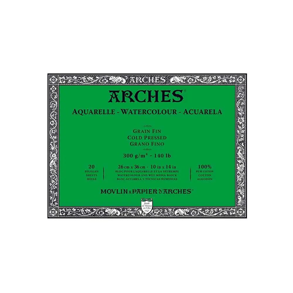 Arches Watercolour Paper Cold Pressed Arches