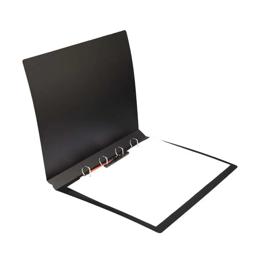 Aris Ring Binder best for A3 Size Paper 4D Shaped 25mm Ring Black Colour Binder File Canvazo