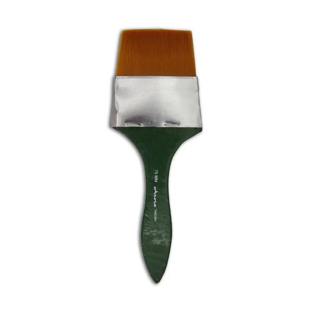 Arora Artist Taklon Synthetic Flat Brushes (Choose Thickness) Arora