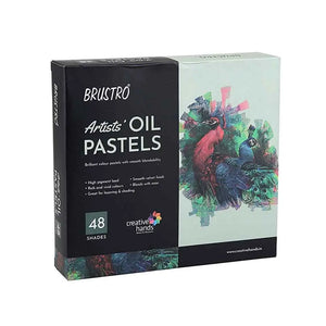 Brustro Artists Oil Pastels Set of 48 Shades - Canvazo