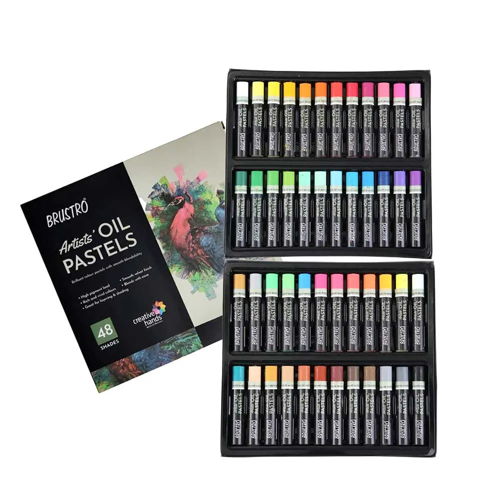 Brustro Artists Oil Pastels Set of 48 Brustro