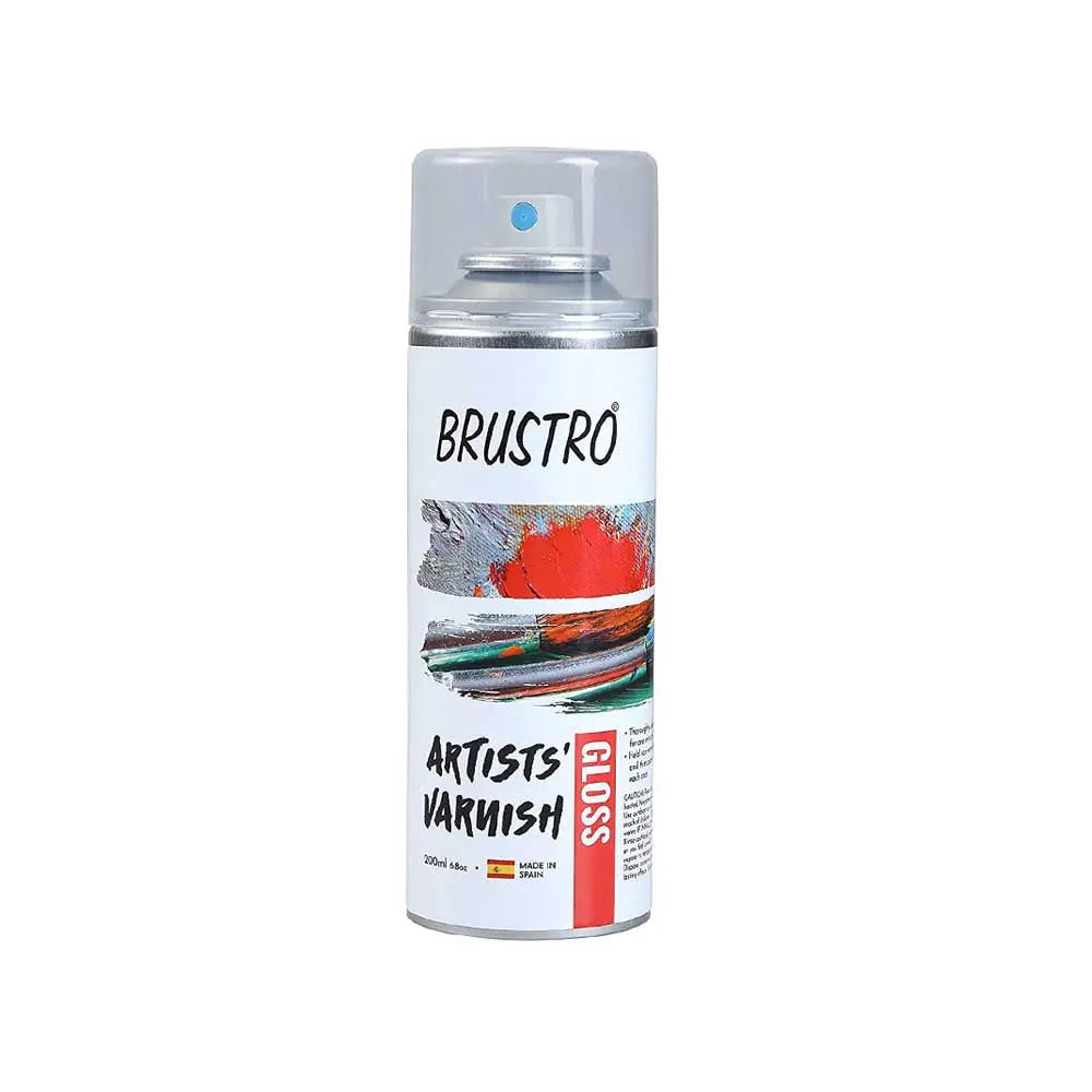 Brustro Gloss Varnish Spray for Artists 200 ML