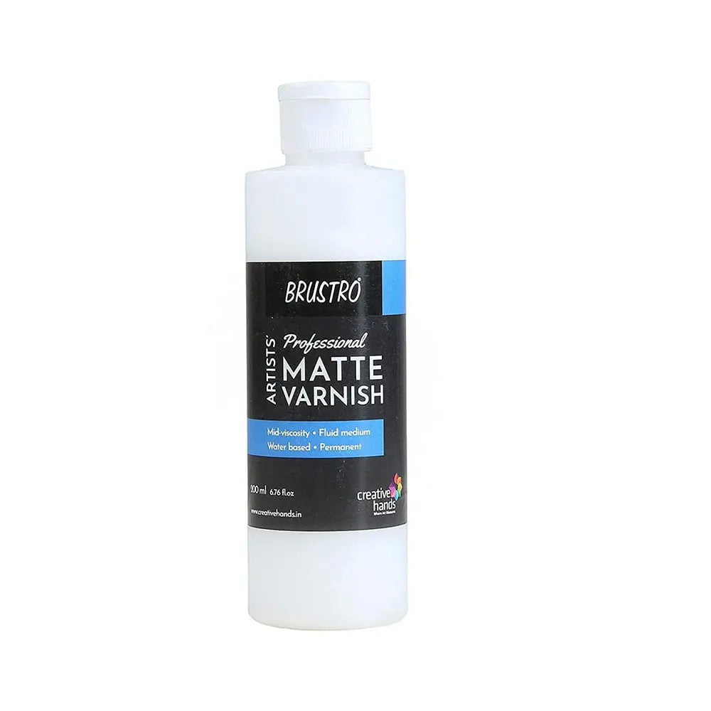 Brustro Artists Professional Matte Varnish 200ml Brustro