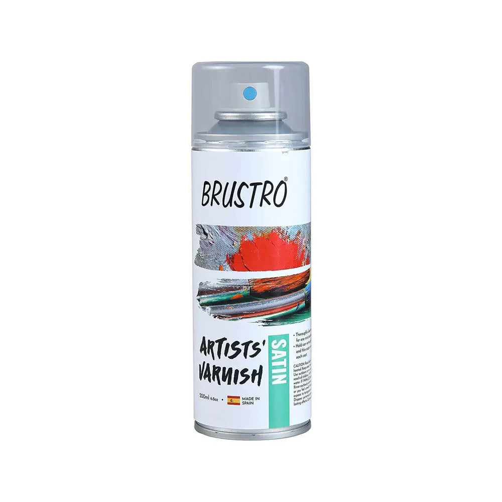 Brustro Satin Varnish Spray Artists - 200 ML Spray