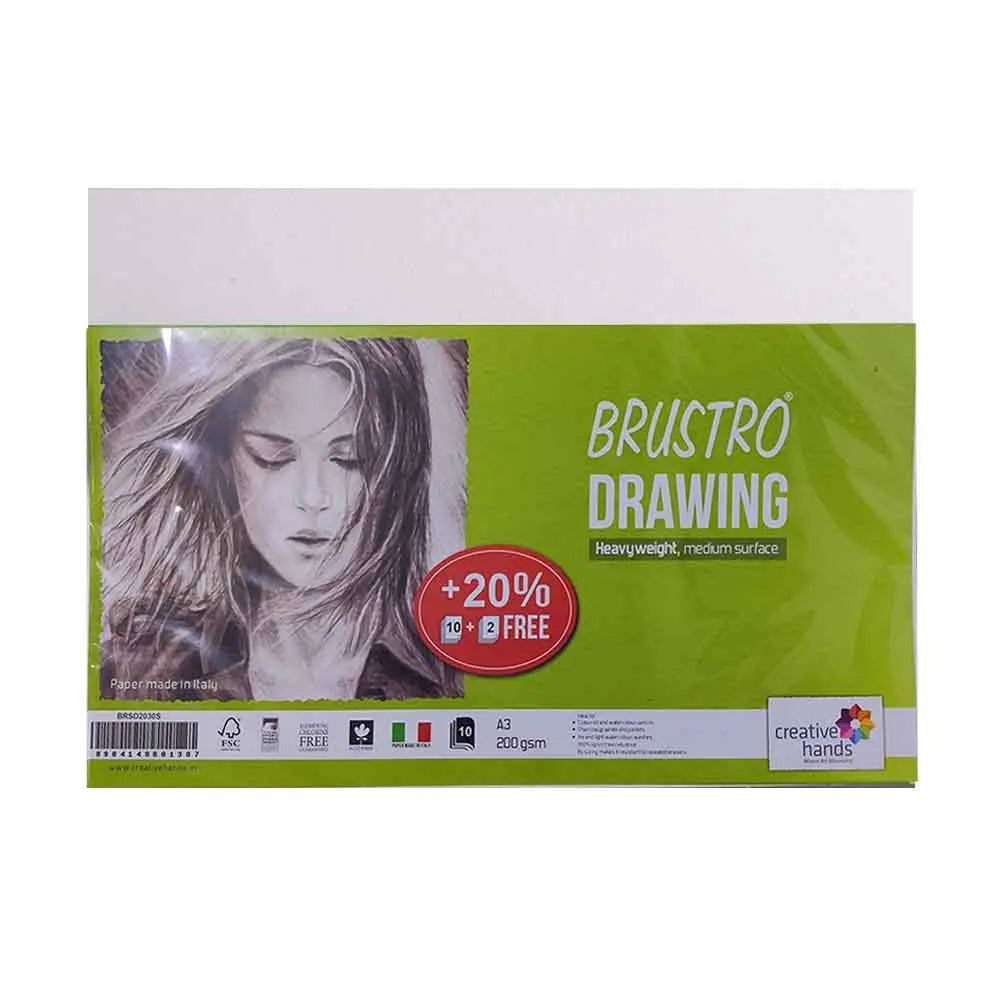 Brustro Drawing Paper 200 GSM Brustro