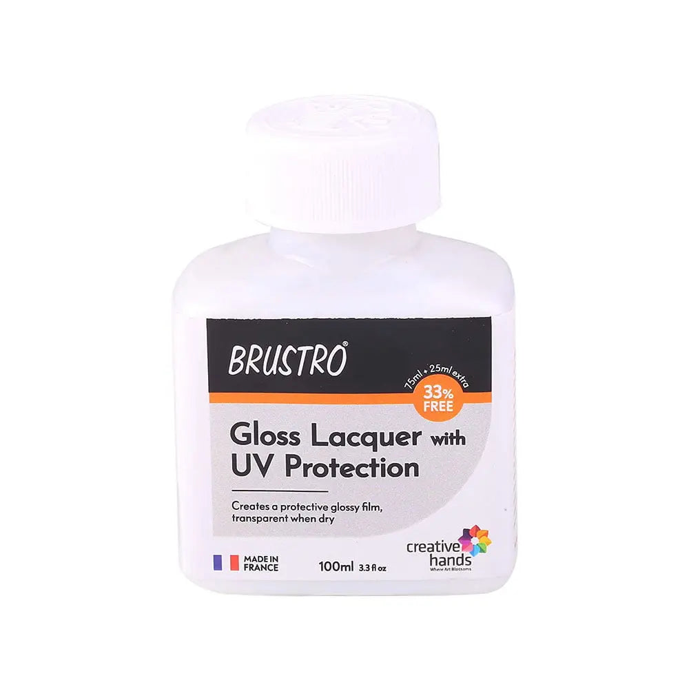 Brustro Gloss Lacquer With UV Protection 100ml Brustro