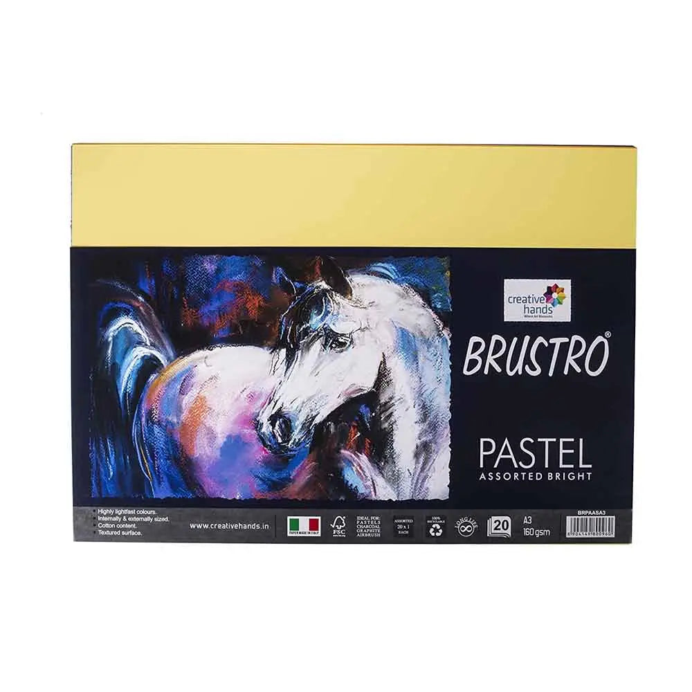 Brustro Pastel Assorted-Bright 160 GSM Brustro