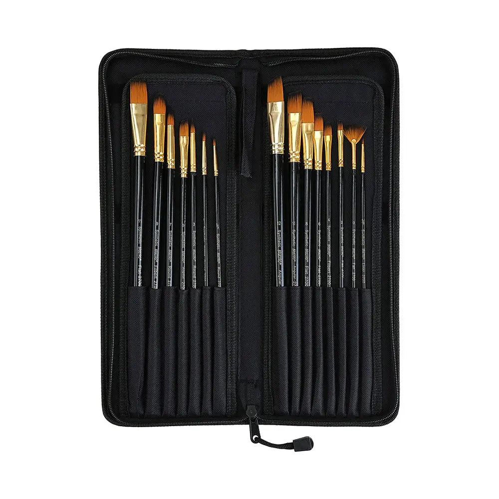 Brustro Studio Paint Brush Set Of 15 Brustro