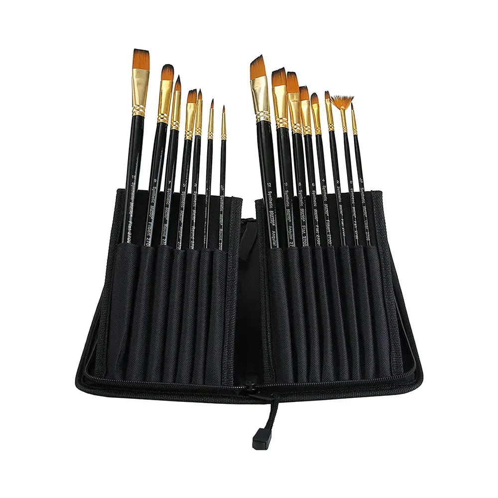 Brustro Studio Paint Brush Set Of 15 Brustro